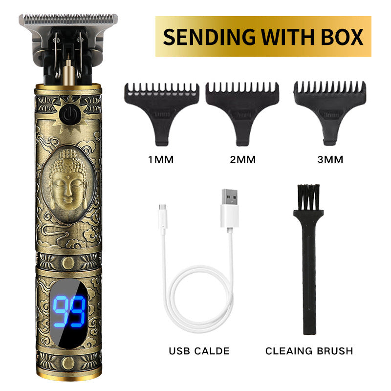 Electric Hair Clipper, Electric Hair Clipper, Oil Head Engraving Razor Electric Hair Clipper, Electric Hair Clipper, Oil Head Engraving Razor